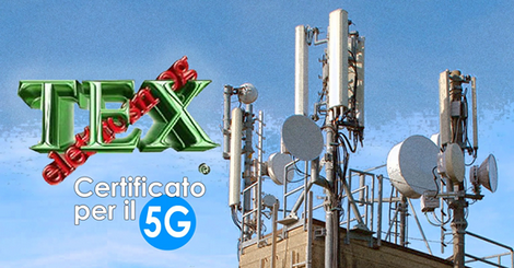 Il tessuto schermante Elettrosmog Tex è certificato per il 5G Il tessuto schermante Elettrosmog Tex è certificato per il 5G